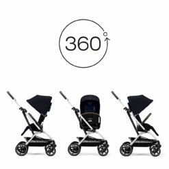 Cybex Eezy S Twist +2 V2 Stroller -Travel Tots Outlet Store 522001725 3 92310.1660182498