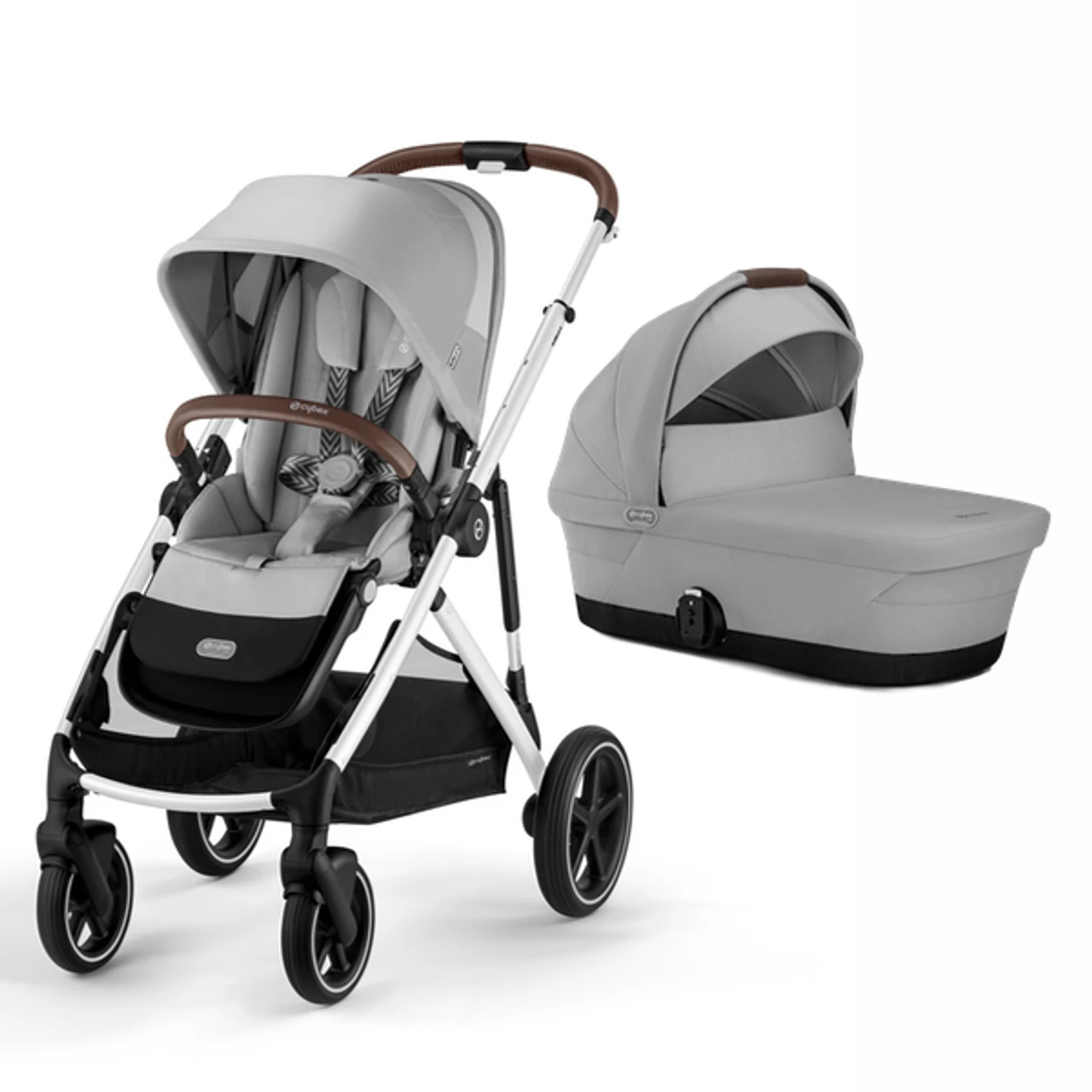 Cybex Gazelle S 2 Stroller + Carrycot 1 Cybex Gazelle S 2 Stroller + Carrycot