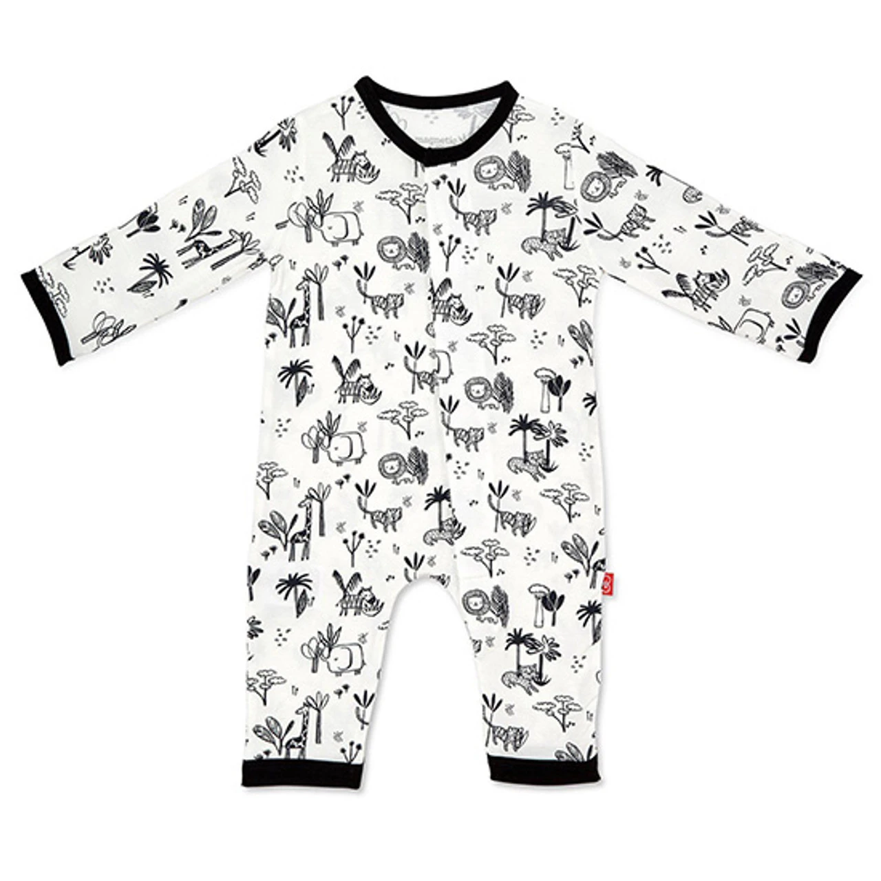 Magnificent Baby Magnetic Me Animal Safari Coverall 1 Magnificent Baby Magnetic Me Animal Safari Coverall
