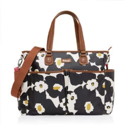 Babymel Bella Diaper Bag - Black Floral
