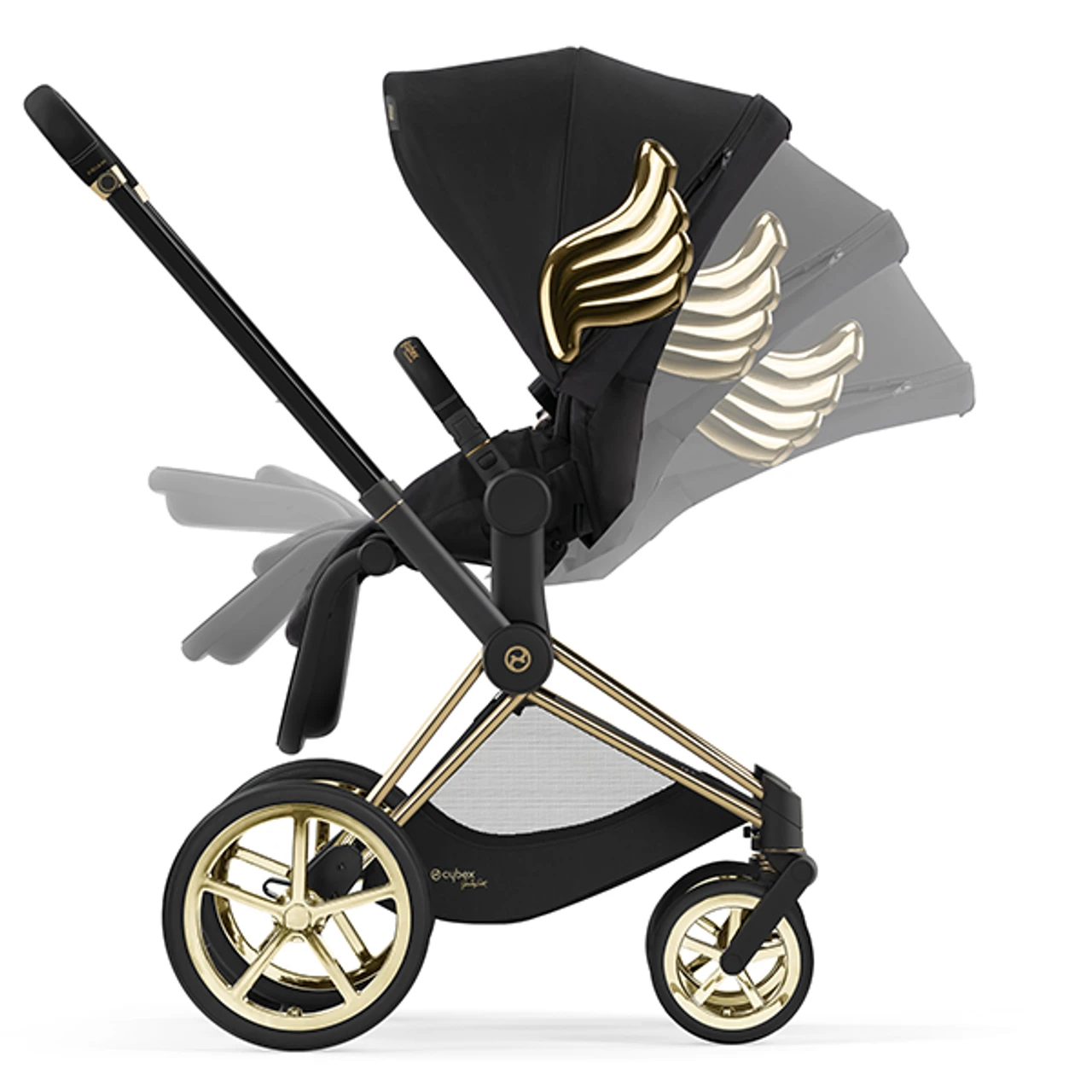 Cybex PRIAM 4 Stroller - Jeremy Scott Wings 5 Cybex PRIAM 4 Stroller - Jeremy Scott Wings - Image 5