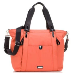 Storksak Cleo - Papaya + Mini Fix Changing Bag