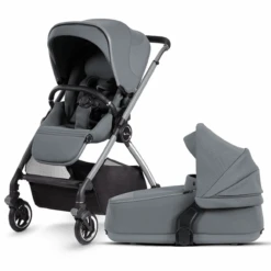 Silver Cross Dune Stroller + Bassinet -Travel Tots Outlet Store DUNE GLACIER BUNDLE 34694.1655360830
