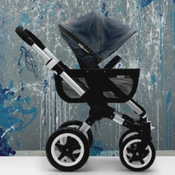 Bugaboo Donkey Tailored Fabric Set - Diesel II -Travel Tots Outlet Store Diesel Donkey Mono Ad 87711.1530562459