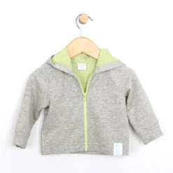 Robeez French Terry Knit Jacket + Pants - Oatmeal Brown