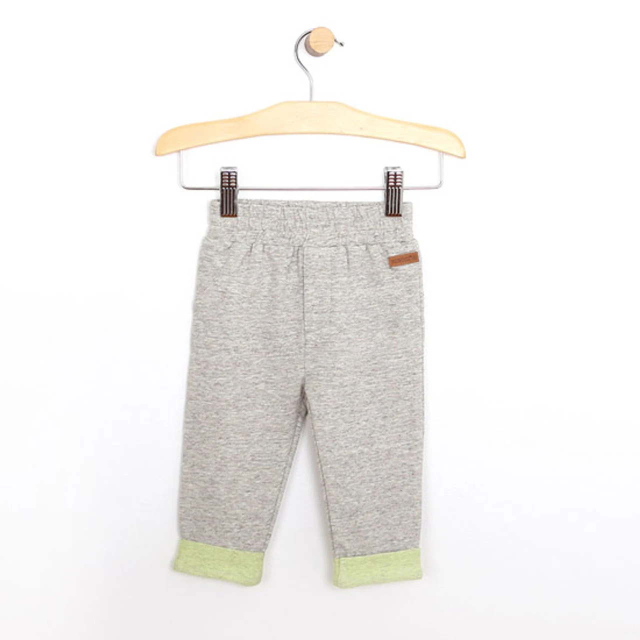 Robeez French Terry Knit Jacket + Pants - Oatmeal Brown 3 Robeez French Terry Knit Jacket + Pants - Oatmeal Brown - Image 3