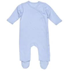 Under The Nile Organic Cotton Footie - Blue