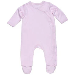 Under The Nile Organic Cotton Footie - Pink