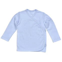 Under The Nile L/S Side Snap T-Shirt - Blue