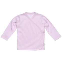 Under The Nile L/S Side Snap T-Shirt - Pink