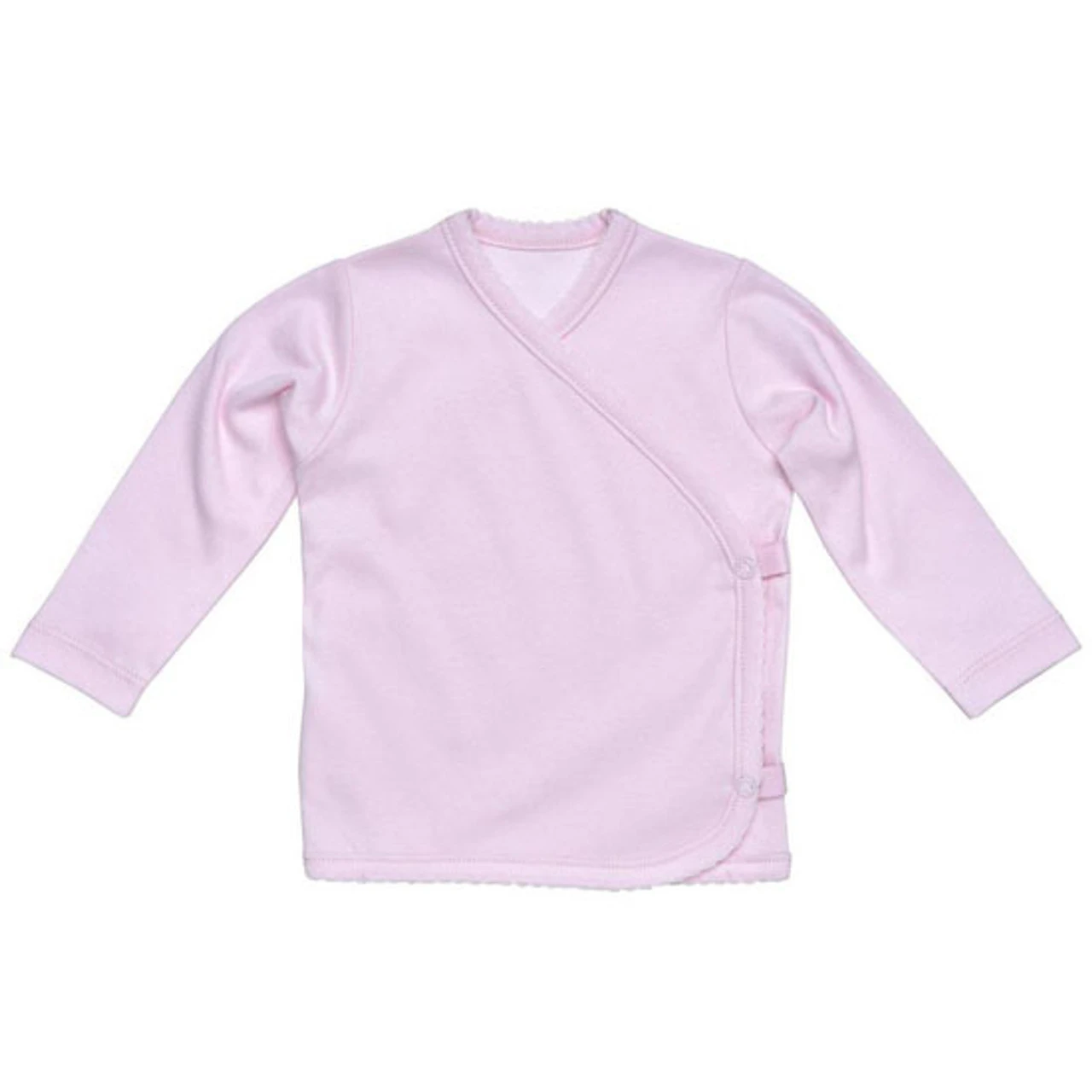 Under The Nile L/S Side Snap T-Shirt - Pink 1 Under The Nile L/S Side Snap T-Shirt - Pink