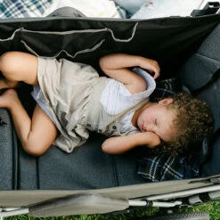 Larktale Caravan Stroller Wagon With Canopy 20 Larktale Caravan Stroller Wagon With Canopy -Travel Tots Outlet Store Larktale Caravan Lifestyle 10 17438.1645834465