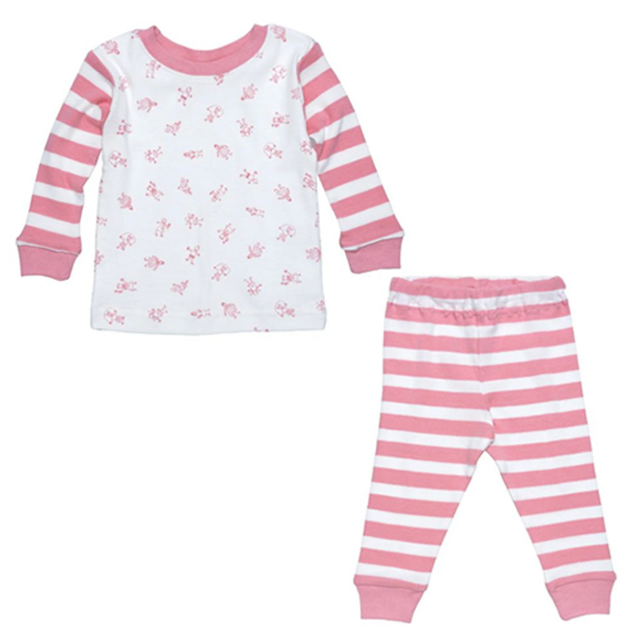 Under The Nile Long Johns Set - Girl People Print 1 Under The Nile Long Johns Set - Girl People Print