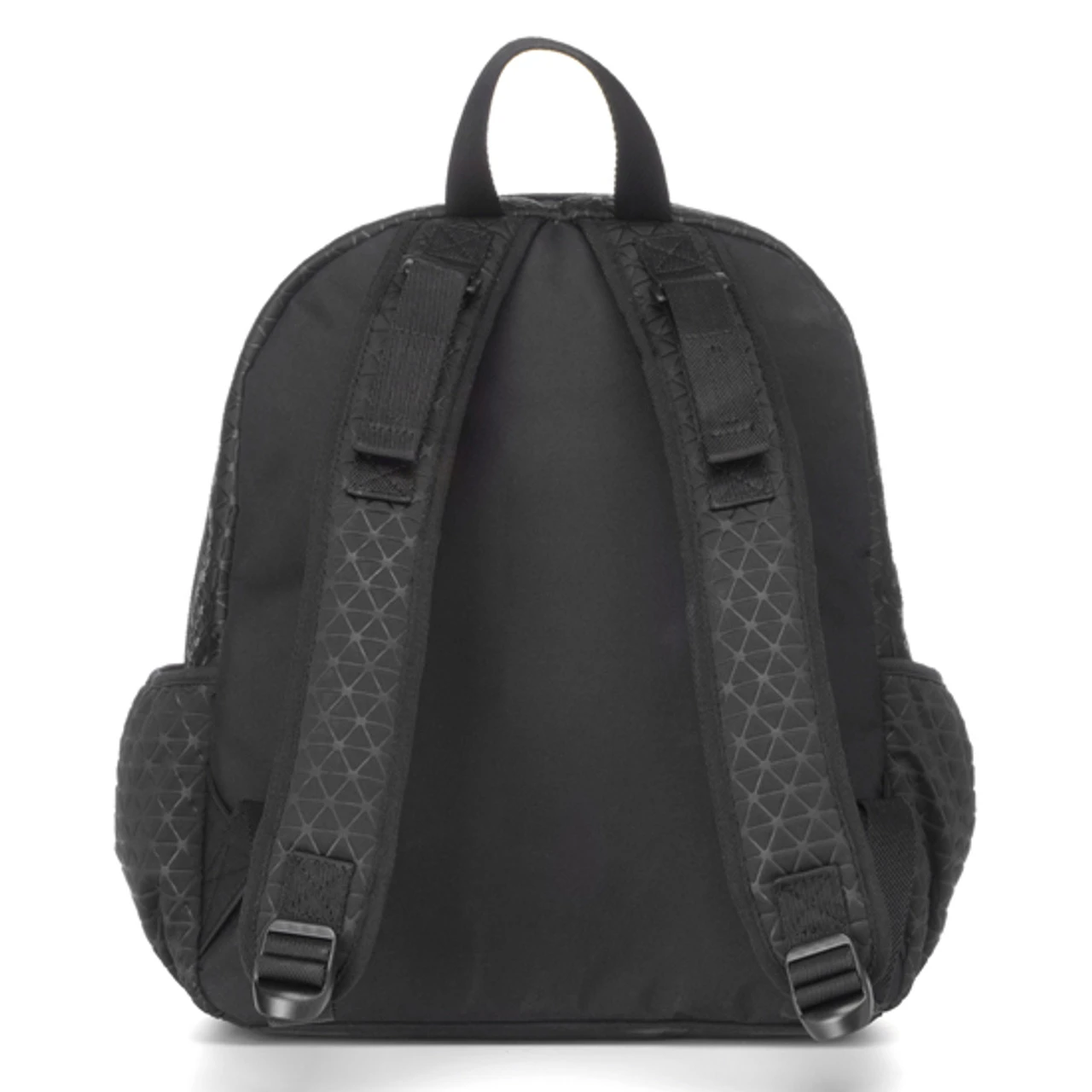 Babymel Luna Ultra Lite Scuba Diaper Backpack - Black 2 Babymel Luna Ultra Lite Scuba Diaper Backpack - Black - Image 2