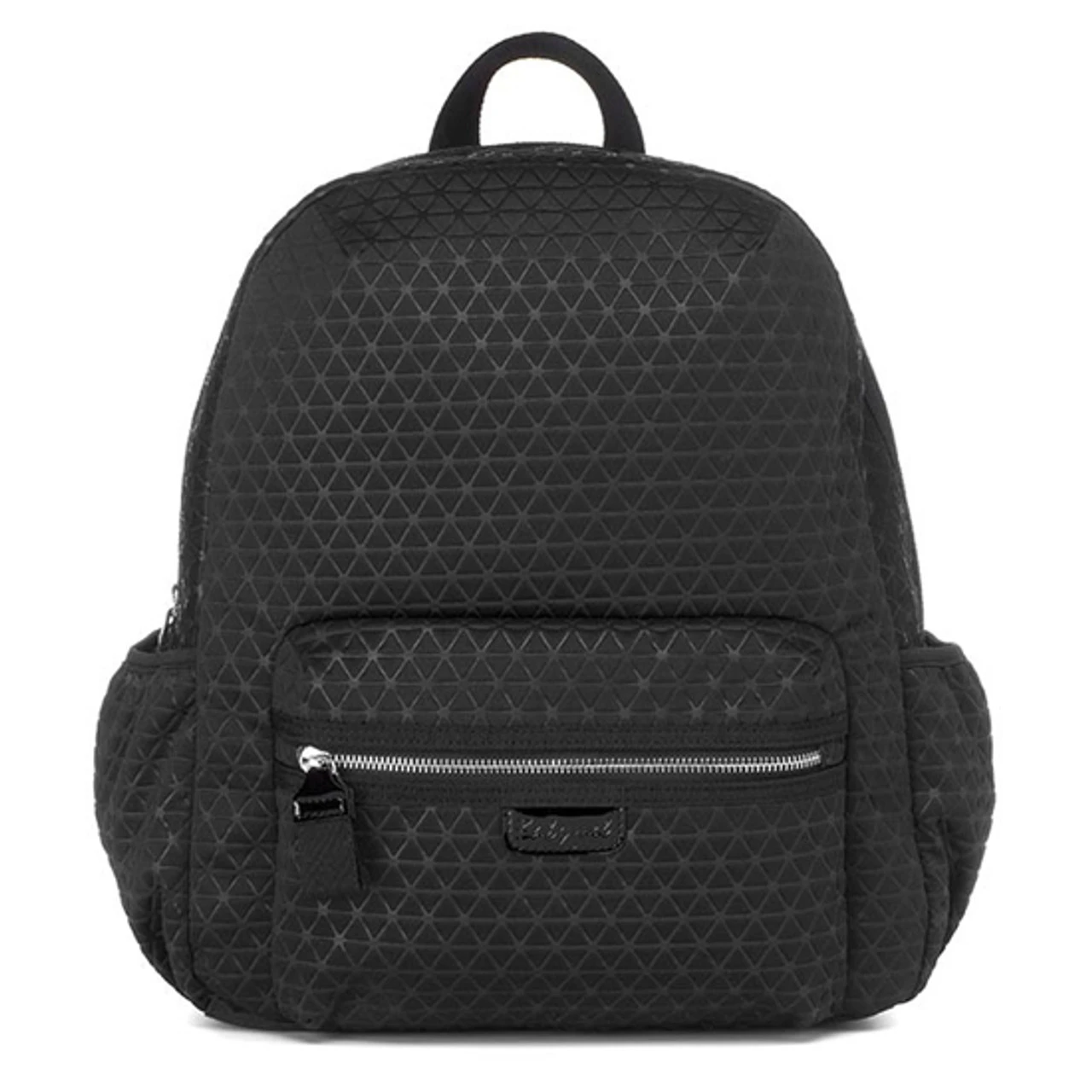 Babymel Luna Ultra Lite Scuba Diaper Backpack - Black 1 Babymel Luna Ultra Lite Scuba Diaper Backpack - Black