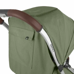 UPPAbaby MINU V2 Lightweight Stroller -Travel Tots Outlet Store MINU22 EME LeatherDetail 41323.1650049351