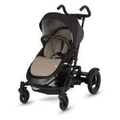 Micralite TwoFold Stroller - Carbon -Travel Tots Outlet Store Micralite TwoFold Carbon Product Rider Board Angle 40752.1540585329