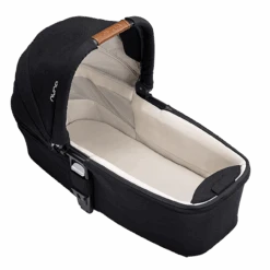 Nuna MIXX Next Stroller + Infant Bassinet With Stand -Travel Tots Outlet Store Nuna MIXX Bassinet Caviar Overhead US 82061.1646940082