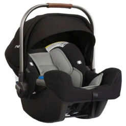 Nuna PIPA Infant Car Seat With Base 8 Nuna PIPA Infant Car Seat With Base -Travel Tots Outlet Store Nuna PIPA Caviar Angle US copy 57446.1623883116