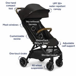 Nuna TRVL Stroller + Pipa Lite RX Travel System -Travel Tots Outlet Store Nuna TRVL Caviar Features US 31224 127328 97883.1654898447