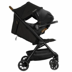Nuna TRVL Stroller + Pipa Lite RX Travel System -Travel Tots Outlet Store Nuna TRVL Caviar Profile Recline PIPAliteRX US 25278 127332 75237.1654898448