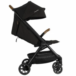 Nuna TRVL Stroller + Pipa Lite RX Travel System -Travel Tots Outlet Store Nuna TRVL Caviar Profile Recline US 88927 127335 28313.1654898448