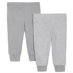 Skip Hop Petite Triangles Baby Pants Set - Grey