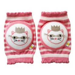 Crawlings Baby Knee Pad - Peony Masked Princess Cat