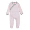 Skip Hop Petite Triangles Side Snap Footie - Pink