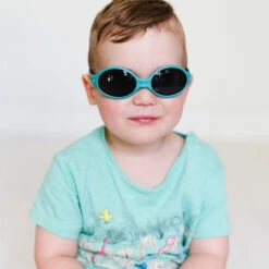 BBLuv Solar Baby & Toddler Sunglasses - Aqua -Travel Tots Outlet Store Solar Aqua Life 82198.1563933182