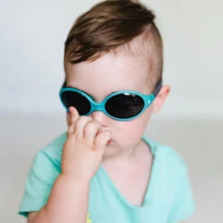 BBLuv Solar Baby & Toddler Sunglasses - Aqua -Travel Tots Outlet Store Solar Aqua Lifee 45311.1563933182