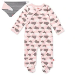Skip Hop Footie & Bandana Set - Star Struck - Pink