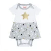 Skip Hop Star Struck Skirted Short Sleeve Body Suit