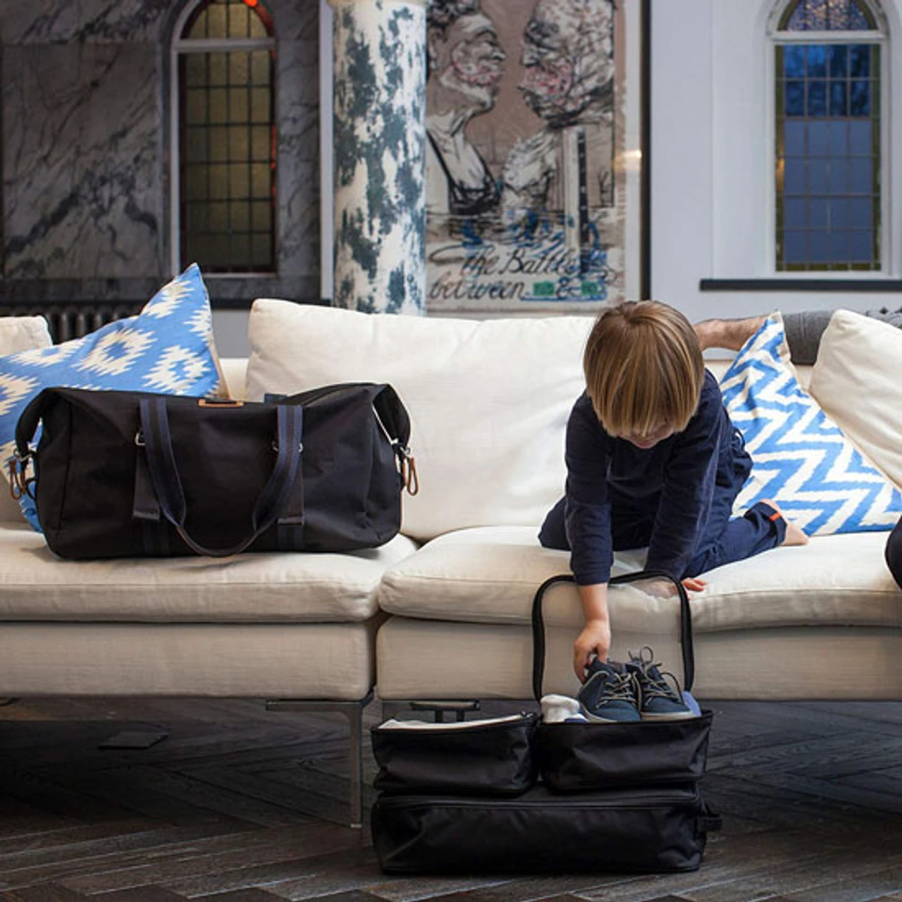 Storksak Travel Collection Duffel Bag - Black 6 Storksak Travel Collection Duffel Bag - Black - Image 6