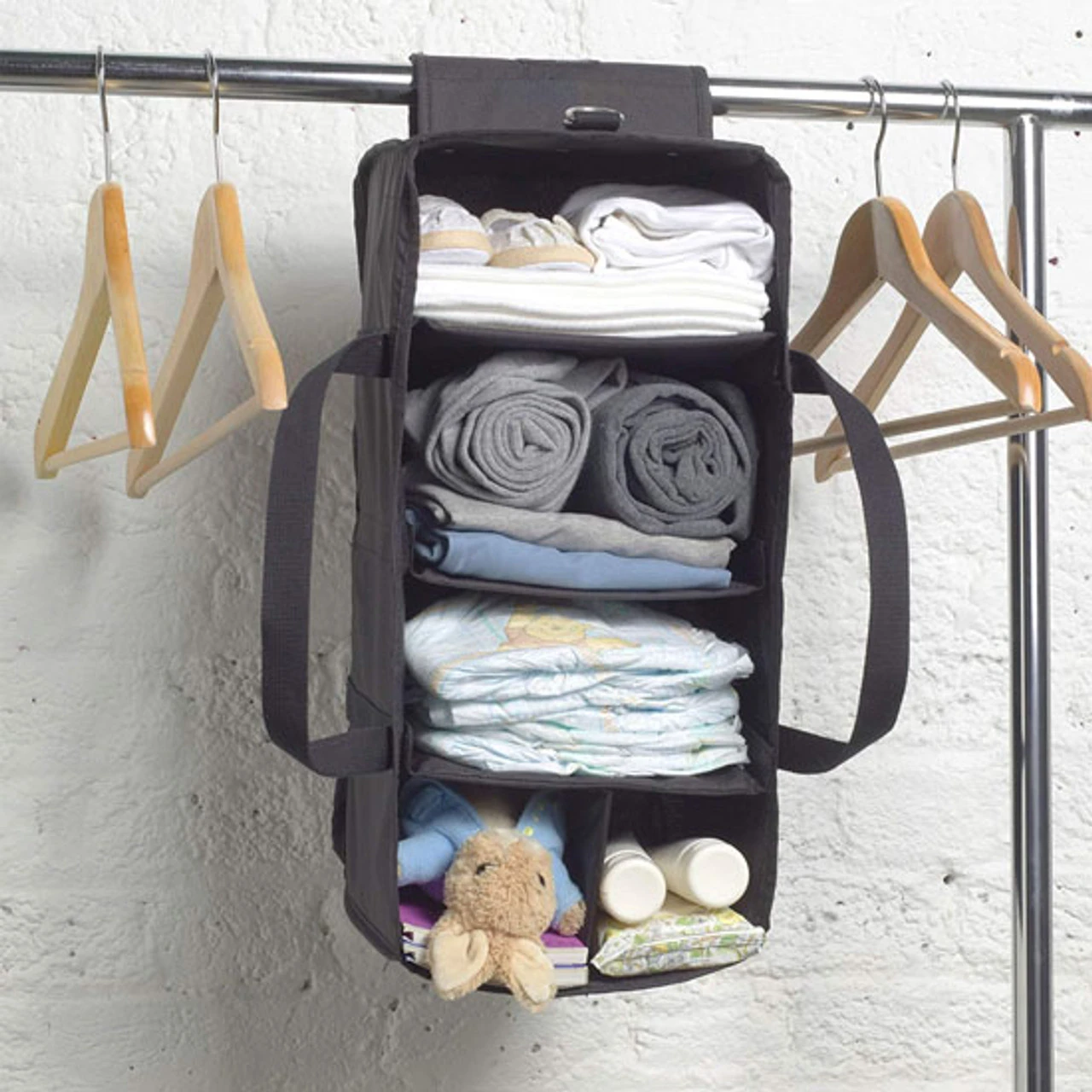 Storksak Travel Collection Duffel Bag - Black 5 Storksak Travel Collection Duffel Bag - Black - Image 5