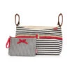 Babymel Stroller Organizer - Navy Stripe