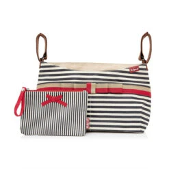 Babymel Stroller Organizer - Navy Stripe