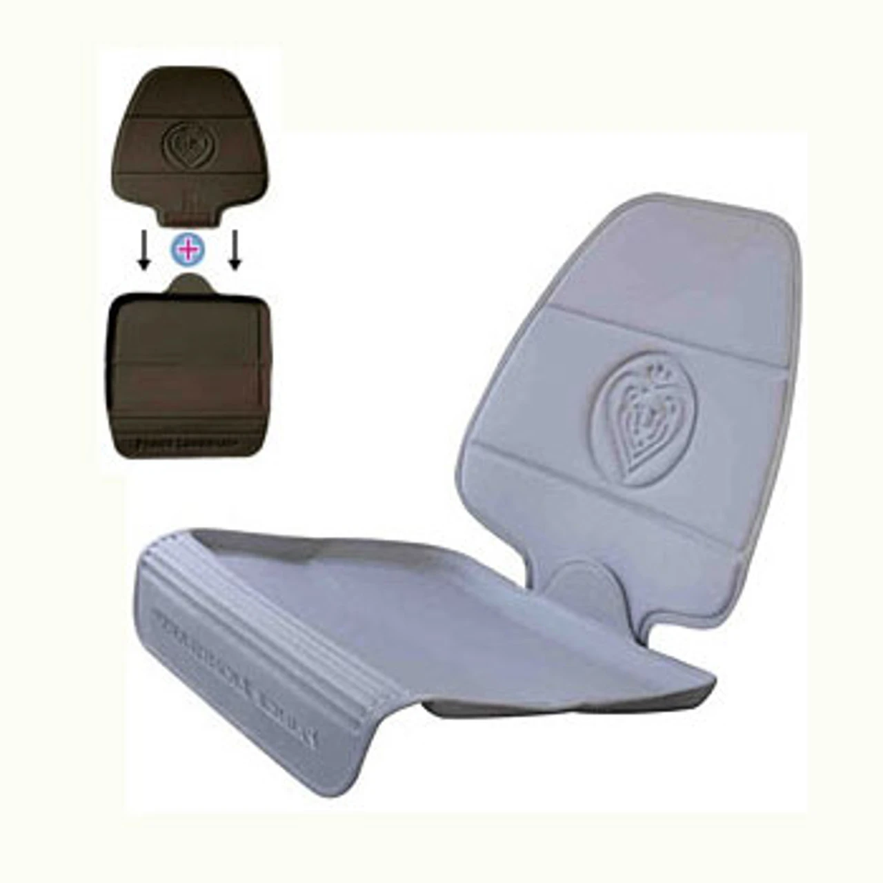 Prince Lionheart Two Stage Seatsaver - Grey 1 Prince Lionheart Two Stage Seatsaver - Grey