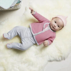 Skip Hop 4 Piece Welcome Home Baby Set - Petite Triangles Pink -Travel Tots Outlet Store Welcome Home Set PT Pink Lifee 53752.1530571641