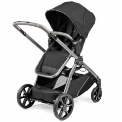Agio By Peg Perego Z4 Double Stroller -Travel Tots Outlet Store Z4 PopUp FrontMummy BlackPearl 44346.1616198990