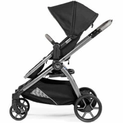 Agio By Peg Perego Z4 Double Stroller -Travel Tots Outlet Store Z4 PopUp Side BlackPearl 97286.1616198990