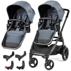 Agio By Peg Perego Z4 Double Stroller -Travel Tots Outlet Store Z4 Stroller AgioAgioMirage NA 1080x 33225.1616199360