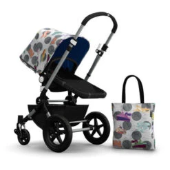 Bugaboo Cameleon 3 Andy Warhol Accessory Pack - Globetrotter/Royal Blue