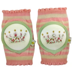 Crawlings Baby Knee Pad - Cotton Candy Crown