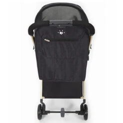 Diono Traverze Luxe Lightweight Platinum Edition Stroller - Black Cube -Travel Tots Outlet Store diono traverze compact stroller black cube gold 4 copy 21430.1573779931