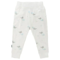 Kushies Play Pant - White Print