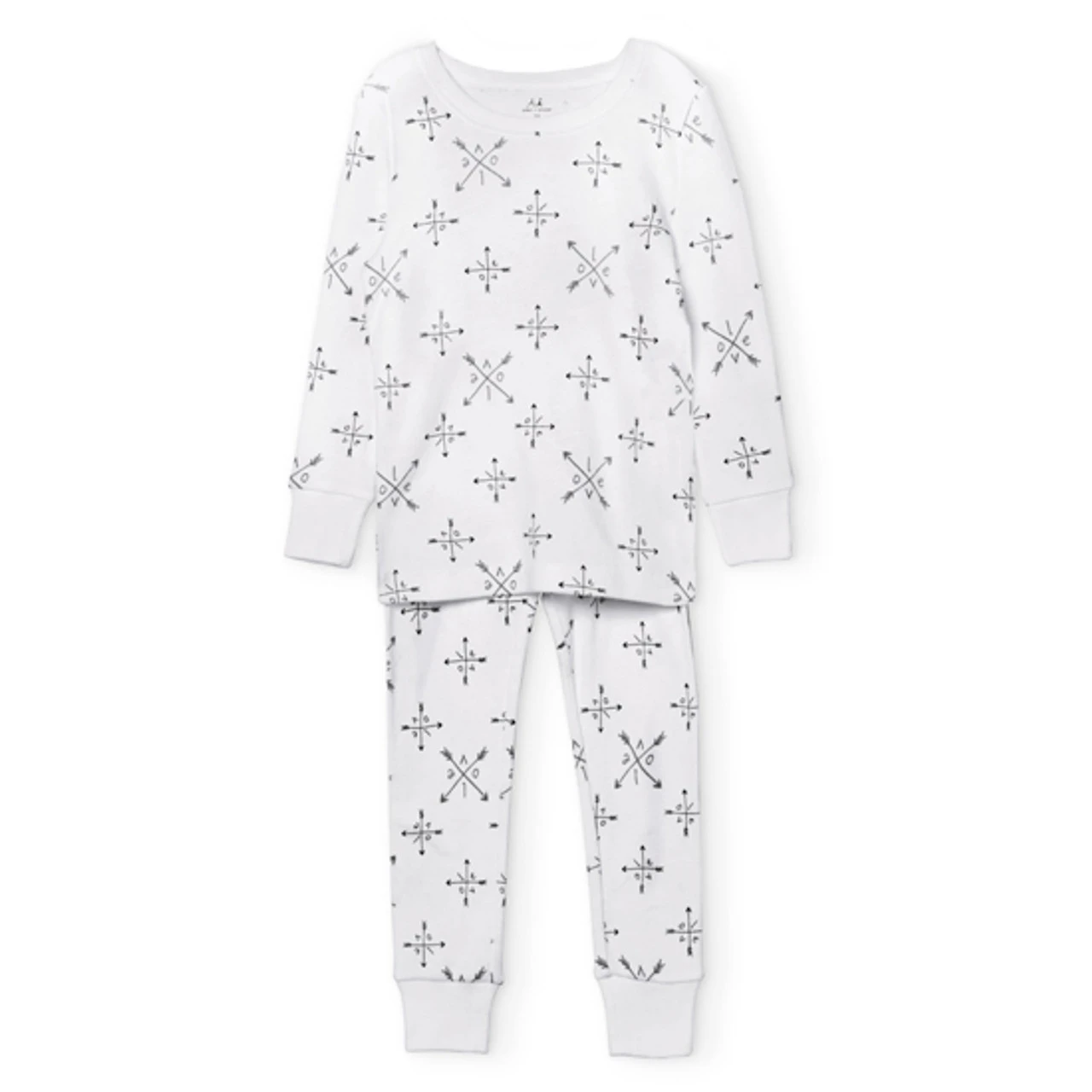 Aden + Anais 2 Piece Cotton Pajamas - Love Struck 1 Aden + Anais 2 Piece Cotton Pajamas - Love Struck
