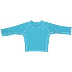 I Play. Long Sleeve Rashguard - Aqua -Travel Tots Outlet Store lsrgs aqua6 61974.1530570793