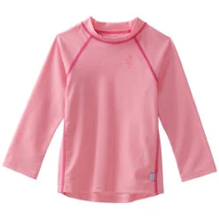I Play. Long Sleeve Rashguard - Light Pink