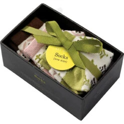 Petunia Pickle Bottom Organic Knit Cotton Socks Girls - One Size